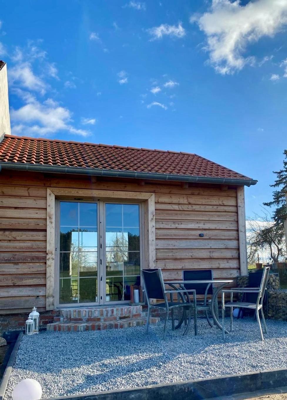 Ferienhaus Melzower Waldhaus Montagewohnung Eksteriør bilde